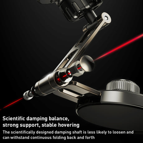 Suport Yesido (C198), Magnetic Grip, Telescopic, for Dashboard and Display, Gri
