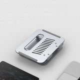 Suport Laptop Yesido (LP05), Aluminiu, Pliabil, Argintiu