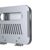 Suport Laptop Yesido (LP05), Aluminiu, Pliabil, Argintiu