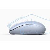 Tastatura/Mouse Ugreen Wireless Mouse MU105 (90671), 800/1200/1600/2400 DPI, Dusty Blue