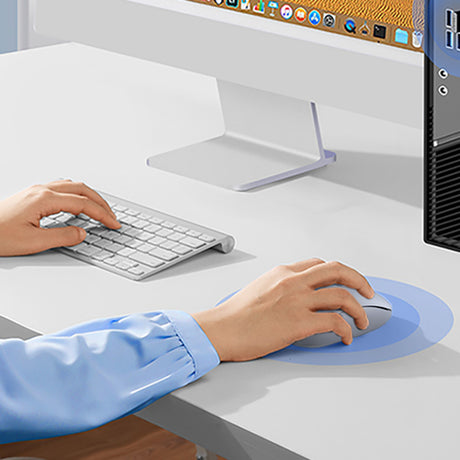 Tastatura/Mouse Ugreen Wireless Mouse MU105 (90671), 800/1200/1600/2400 DPI, Dusty Blue