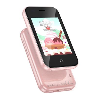 Telefon mobil pentru copii Hoco Y102, card Nano 2G, 2,8" 800mAh, cu camera - Roz - NotebookGsm
