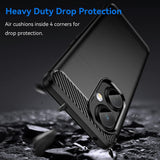Husa de protectie Techsuit Carbon Silicone compatibil cu OnePlus Nord CE 3 Lite, Negru