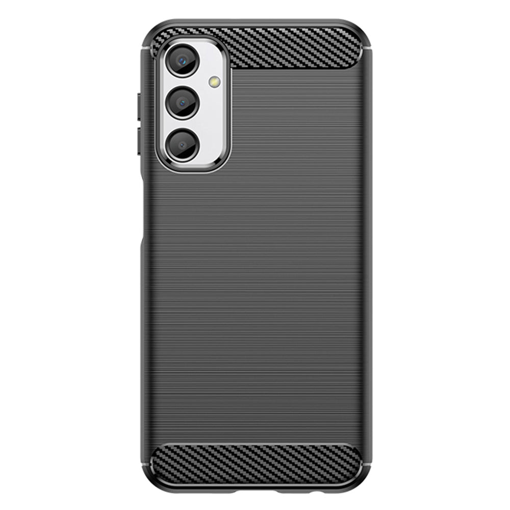 Husa de protectie Techsuit Carbon Silicone compatibil cu Samsung Galaxy A05s, Negru