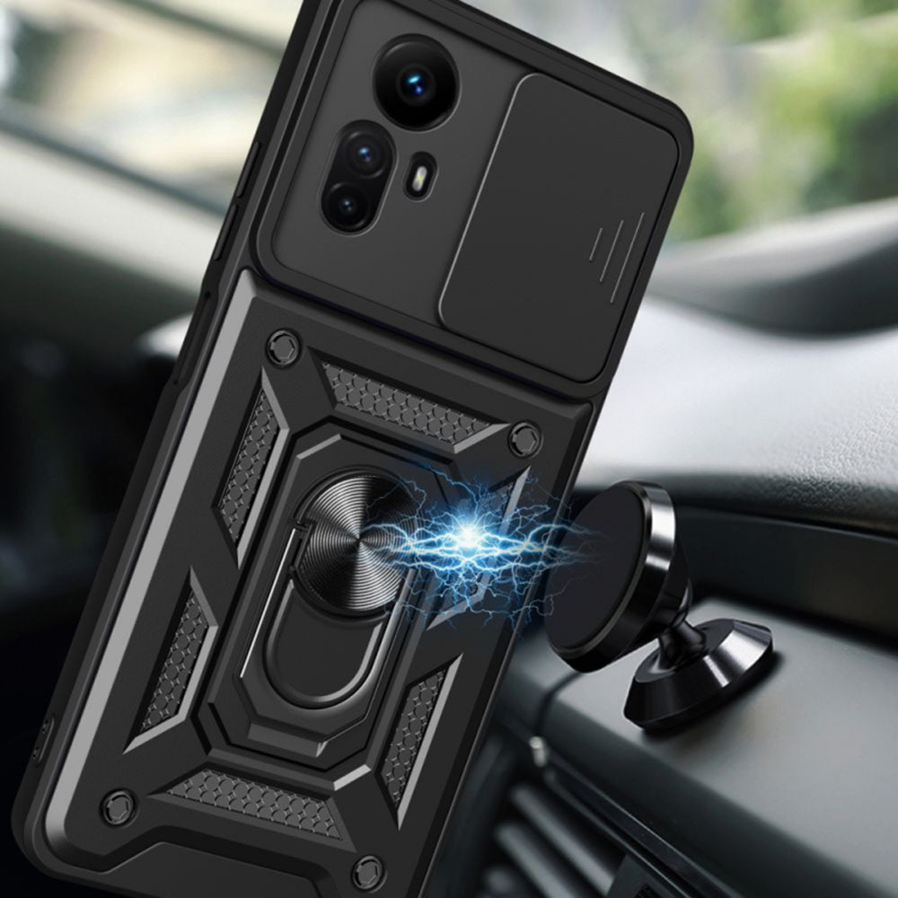 Husa de protectie Techsuit CamShield Series compatibil cu Xiaomi Redmi Note 12S, Negru