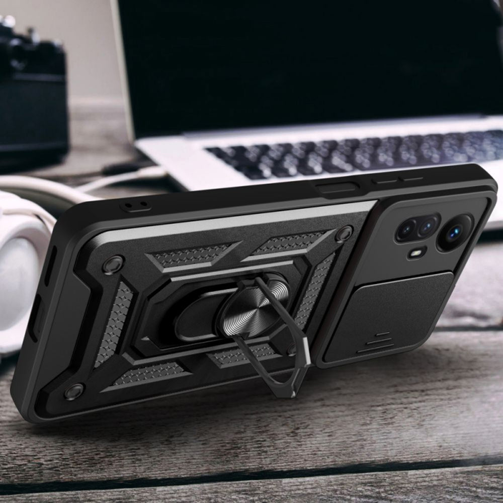 Husa de protectie Techsuit CamShield Series compatibil cu Xiaomi Redmi Note 12S, Negru