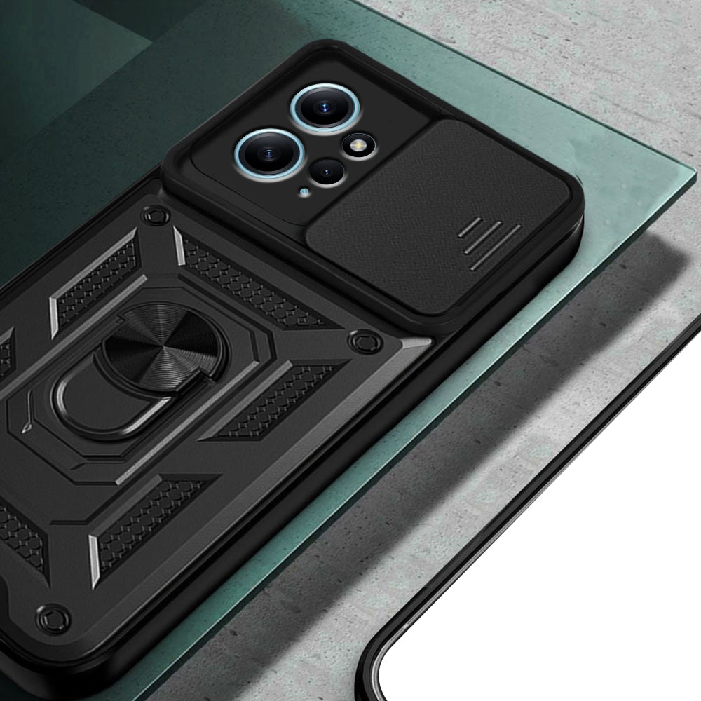 Husa de protectie Techsuit CamShield Series compatibil cu Xiaomi Redmi Note 12 4G, Negru