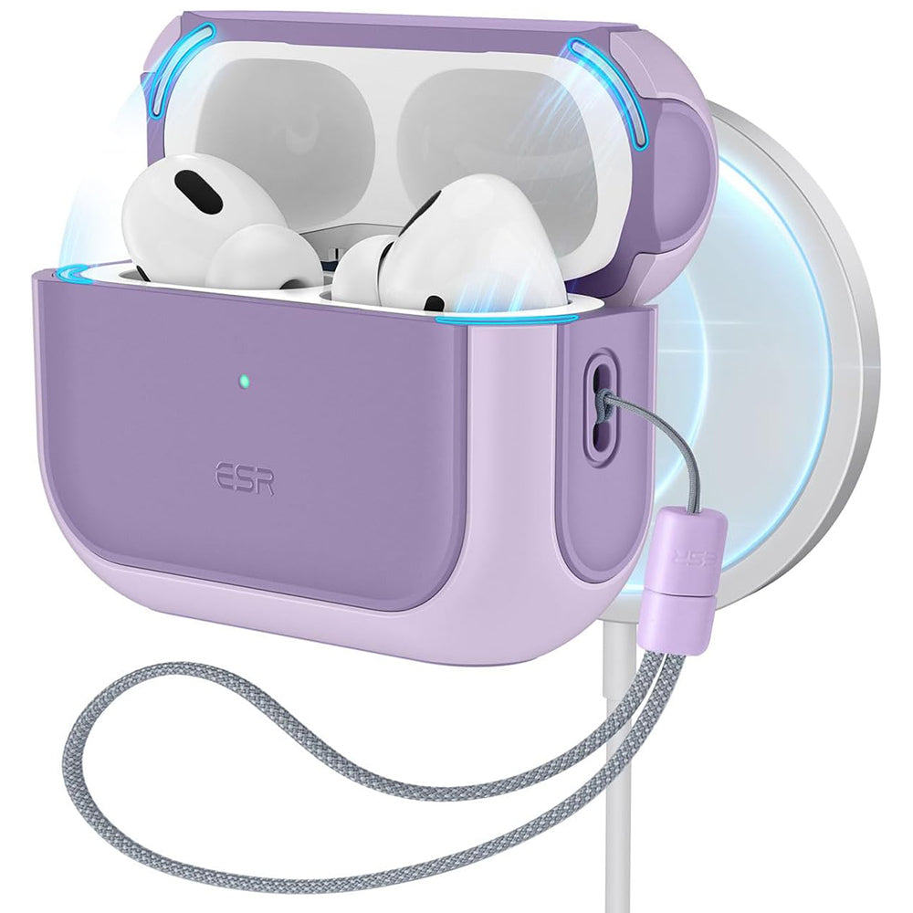 Casti ESR Orbit Hybrid HaloLock, Apple AirPods Pro 1 / 2, Lavanda