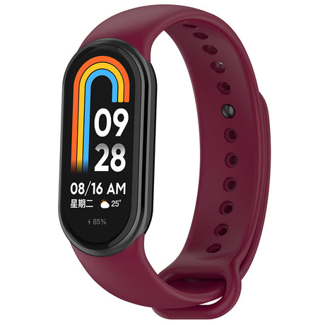 Curea smartwatch Techsuit Watchband W014 roșu vin pentru Xiaomi Mi Band 8