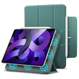 Husa de protectie tableta ESR Rebound Magnetic compatibil cu iPad Pro 11 2018 / Air 4 / 5 / 11 (2020/2022/2024), Verde Padure
