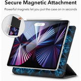 Husa de protectie tableta ESR Rebound Magnetic compatibil cu iPad Pro 11 (2018 / 2020 / 2021 / 2022), Bleumarin