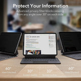 Husa de protectie tableta ESR Magnetic Privacy Screen Protector compatibil cu iPad Air 11 (2024) / Air 11 (2025) / Air 11 (2026), Negru