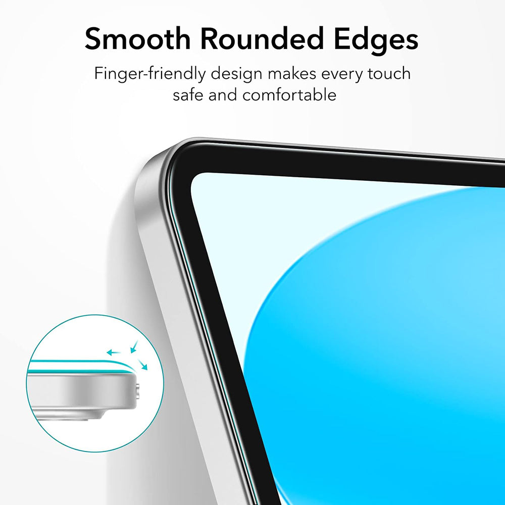 Husa de protectie tableta ESR Tempered Glass 9H (set de 2) compatibil cu iPad 10 (2022) 10.9 / 11 (2025), Transparent