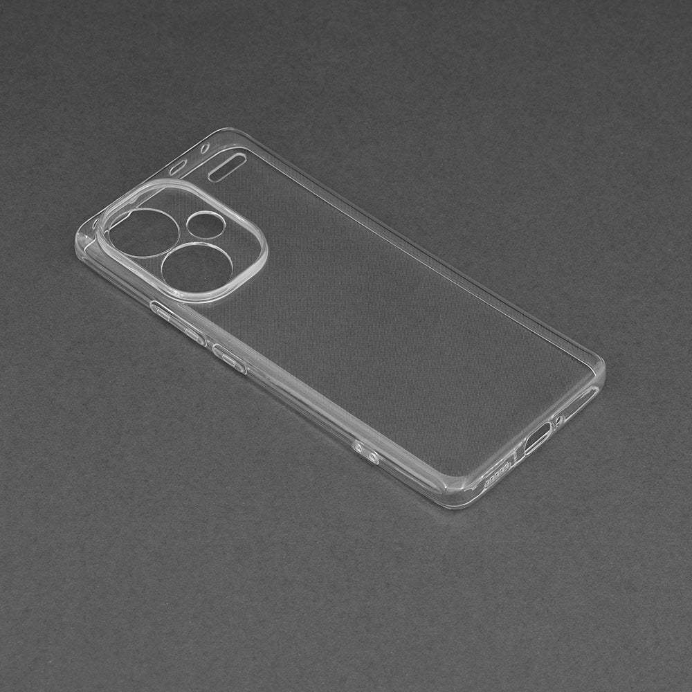 Husa de protectie Techsuit Clear Silicone compatibil cu Xiaomi Redmi Note 13 Pro+ 5G, Transparent