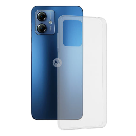Husa de protectie Techsuit Clear Silicone compatibil cu Motorola Moto G14, Transparent