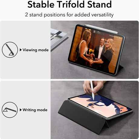 Husa de protectie tableta ESR Rebound Magnetic compatibil cu iPad Pro 11 (2018 / 2020 / 2021 / 2022), Negru