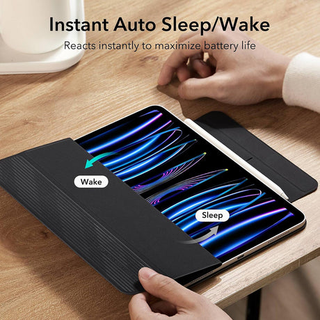 Husa de protectie tableta ESR Rebound Magnetic compatibil cu iPad Pro 11 (2018 / 2020 / 2021 / 2022), Negru
