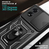 Husa de protectie Techsuit CamShield Series compatibil cu Oppo A38 / A18, Negru