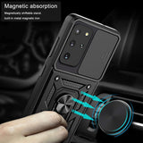 Husa de protectie Techsuit CamShield Series compatibil cu Samsung Galaxy S20 Plus 4G / S20 Plus 5G, Negru