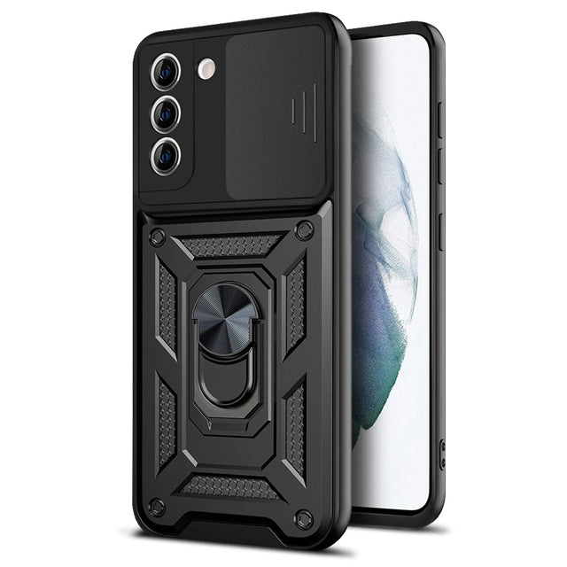 Husa de protectie Techsuit CamShield Series compatibil cu Samsung Galaxy S21 Plus 5G, Negru