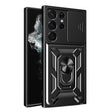 Husa de protectie Techsuit CamShield Series compatibil cu Samsung Galaxy S22 Ultra 5G, Negru