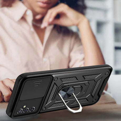 Husa de protectie Techsuit CamShield Series compatibil cu Samsung Galaxy A13 5G / A04s, Negru