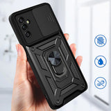 Husa de protectie Techsuit CamShield Series compatibil cu Samsung Galaxy A13 5G / A04s, Negru