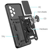 Husa de protectie Techsuit CamShield Series compatibil cu Samsung Galaxy A13 4G, Negru