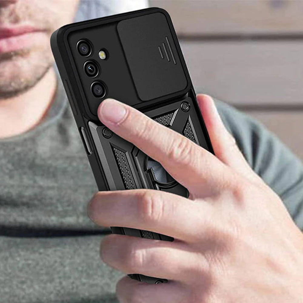 Husa de protectie Techsuit CamShield Series compatibil cu Samsung Galaxy A05s, Negru