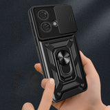 Husa de protectie Techsuit CamShield Series compatibil cu Motorola Edge 40 Neo, Negru