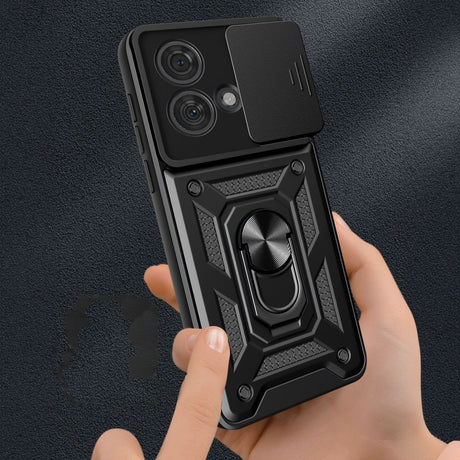 Husa de protectie Techsuit CamShield Series compatibil cu Motorola Edge 40 Neo, Negru