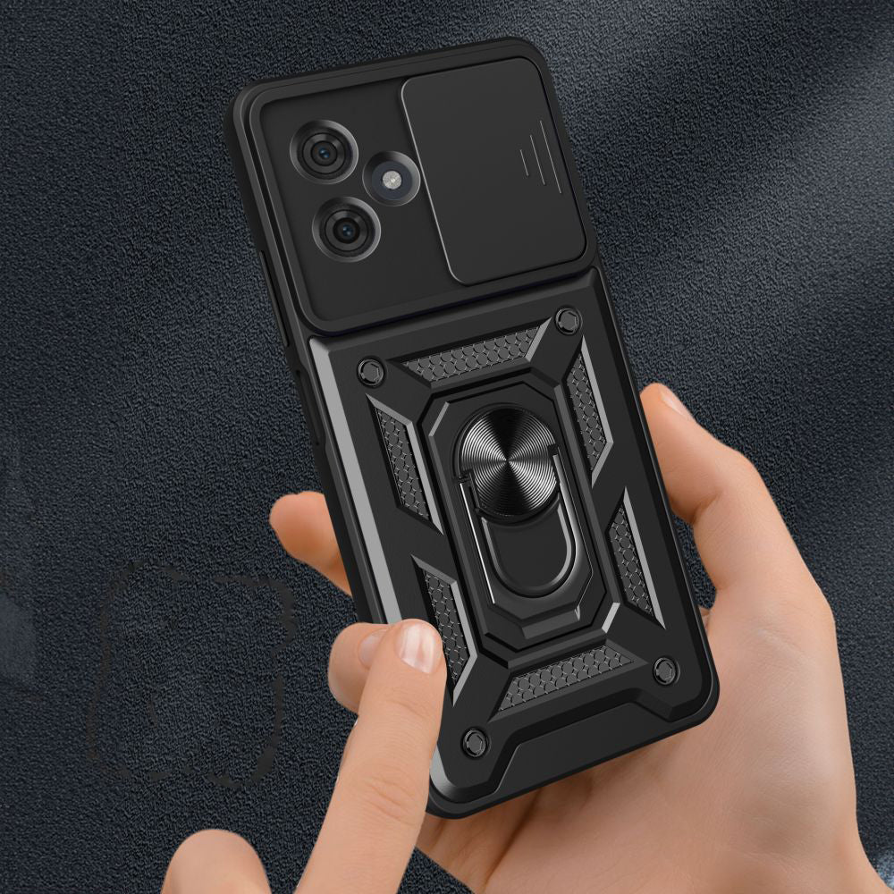 Husa de protectie Techsuit CamShield Series compatibil cu Motorola Moto G54, Negru