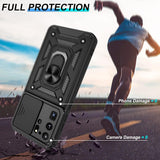 Husa de protectie Techsuit CamShield Series compatibil cu Samsung Galaxy S20 Ultra 4G / S20 Ultra 5G, Negru