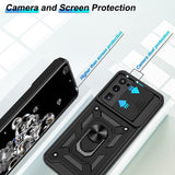 Husa de protectie Techsuit CamShield Series compatibil cu Samsung Galaxy S20 Ultra 4G / S20 Ultra 5G, Negru