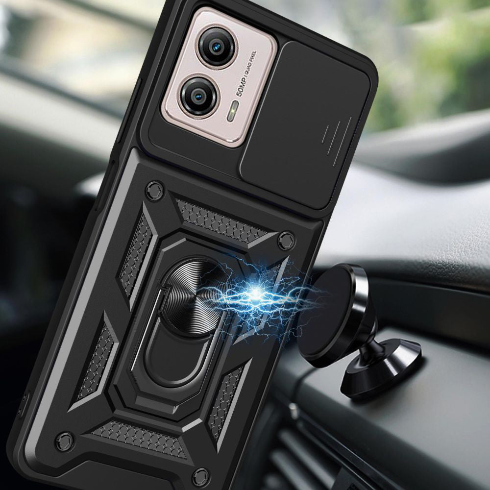Husa de protectie Techsuit CamShield Series compatibil cu Motorola Moto G13 / G23 / G53, Negru