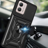 Husa de protectie Techsuit CamShield Series compatibil cu Motorola Moto G13 / G23 / G53, Negru
