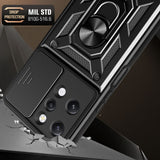 Husa de protectie Techsuit CamShield Series compatibil cu Xiaomi Redmi 12 4G / 12 5G, Negru