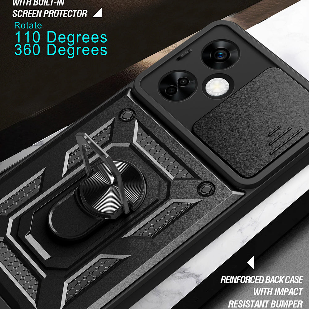 Husa de protectie Techsuit CamShield Series compatibil cu OnePlus Nord CE 3 Lite, Negru