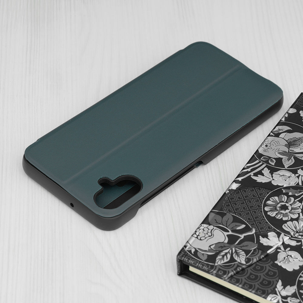 Husa de protectie Techsuit eFold Series compatibil cu Samsung Galaxy A05, Verde Inchis