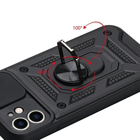 Husă Techsuit CamShield Series pentru iPhone 11, neagră