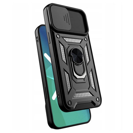 Husa de protectie Techsuit CamShield Series compatibil cu iPhone X / iPhone XS, Negru