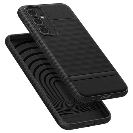 Husa de protectie Spigen Caseology Parallax (ACS06383) compatibil cu Samsung Galaxy S23 FE, Negru Mat