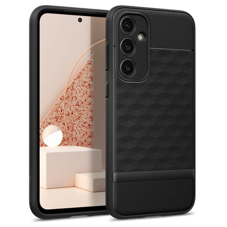 Husa de protectie Spigen Caseology Parallax (ACS06383) compatibil cu Samsung Galaxy S23 FE, Negru Mat