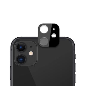 Folie de protectie Techsuit Full Camera Glass compatibil cu iPhone 12, Negru