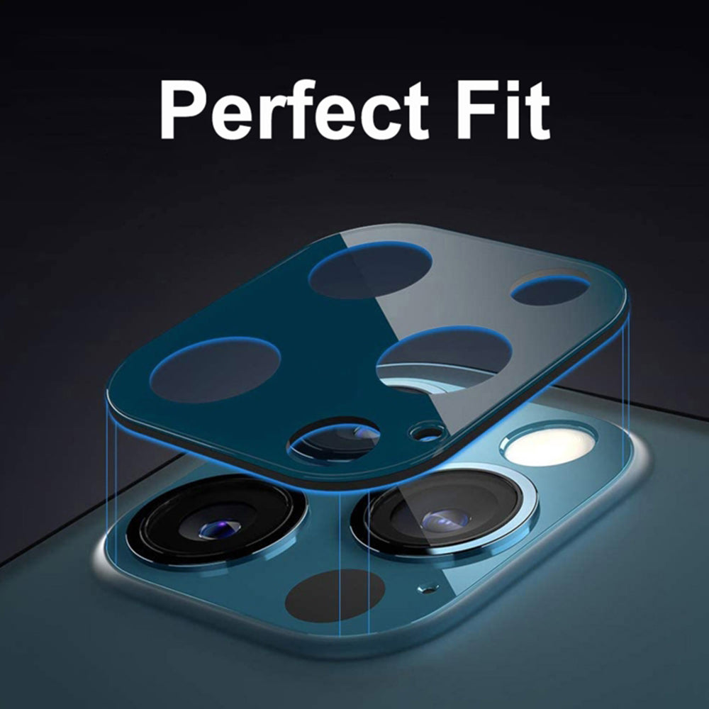 Folie de protectie Techsuit Full Camera Glass compatibil cu iPhone 11 Pro / iPhone 11 Pro Max, Negru