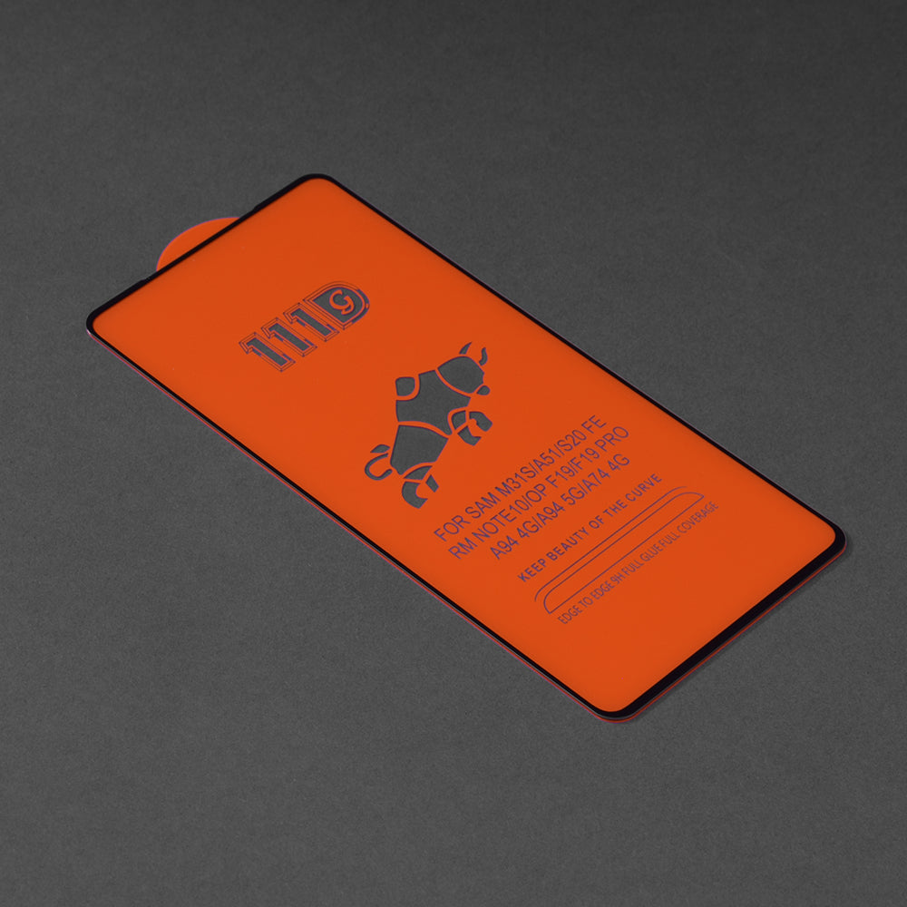 Folie de protectie Techsuit 111D Full Cover / Full Glue Glass compatibil cu Xiaomi Redmi Note 12S, Negru