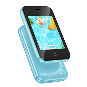 Telefon mobil pentru copii Hoco Y102, card Nano 2G, 2,8" 800mAh, cu camera - Albastru - NotebookGsm