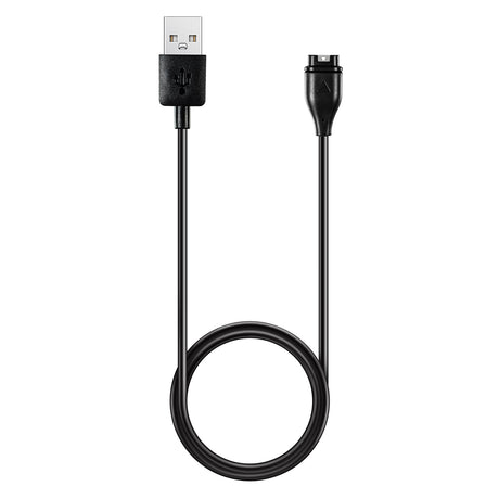 Incarcator Techsuit SmartWatch Wireless Charging Cable (TGC1), for Garmin Fenix 5/5 Plus/6/6X/7X / Vivoactive 3/5, USB, 5W, 1m, Negru