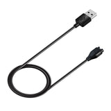 Incarcator Techsuit SmartWatch Wireless Charging Cable (TGC1), for Garmin Fenix 5/5 Plus/6/6X/7X / Vivoactive 3/5, USB, 5W, 1m, Negru