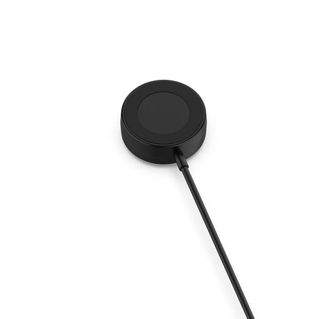 Incarcator Techsuit SmartWatch Wireless Charging Cable (TGC4), for Garmin Fenix 5/5 Plus/6/6X/7X, USB, 5W, 1m with Desk Holder, Negru